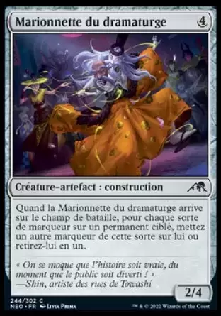 Kamigawa La Dynastie Néon - Marionnette du dramaturge