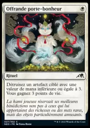 Kamigawa La Dynastie Néon - Offrande porte-bonheur