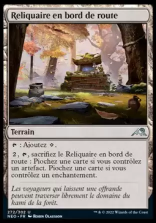 Kamigawa La Dynastie Néon - Reliquaire en bord de route