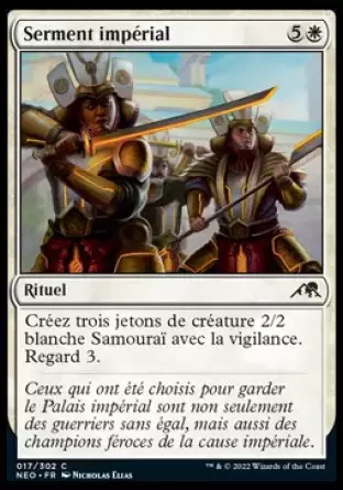 Kamigawa La Dynastie Néon - Serment impérial