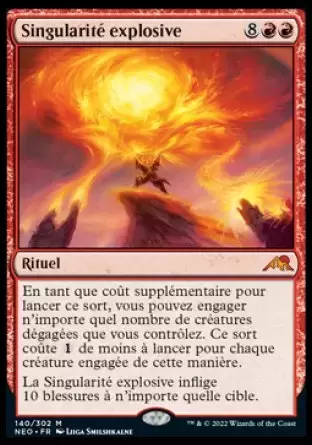 Kamigawa La Dynastie Néon - Singularité explosive