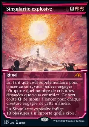 Kamigawa La Dynastie Néon - Singularité explosive