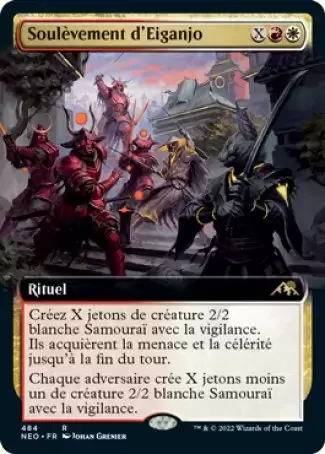 Kamigawa La Dynastie Néon - Soulèvement d\'Eiganjo
