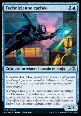 Kamigawa La Dynastie Néon - Technicienne cachée