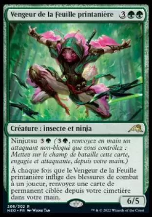 Kamigawa La Dynastie Néon - Vengeur de la Feuille printanière