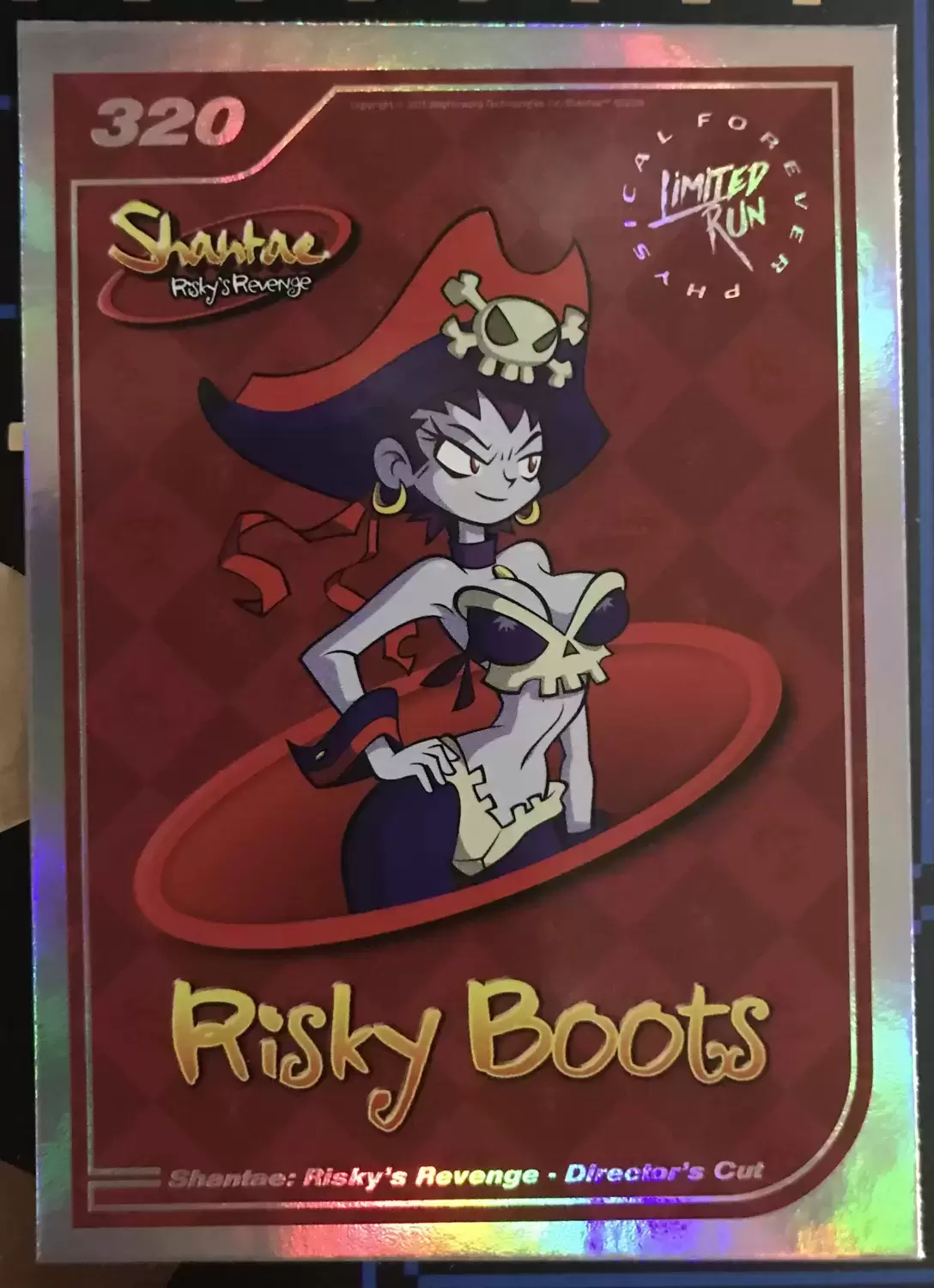 Limited Run Cards Série 2 - Shantae: Risky\'s Revenge - Director\'s Cut Card Pack