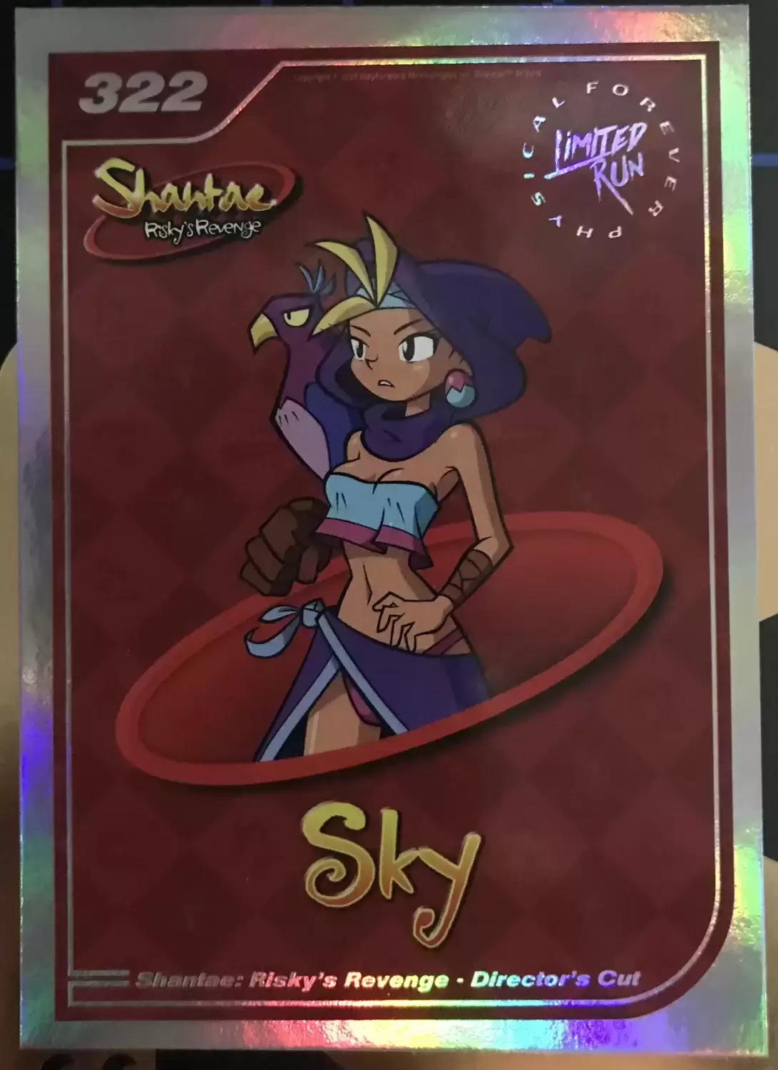 Limited Run Cards Série 2 - Shantae: Risky\'s Revenge - Director\'s Cut Card Pack