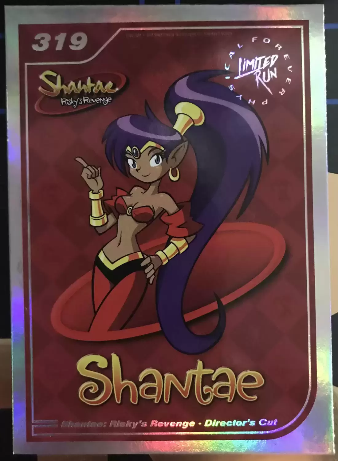 Limited Run Cards Série 2 - Shantae: Risky\'s Revenge - Director\'s Cut Card Pack