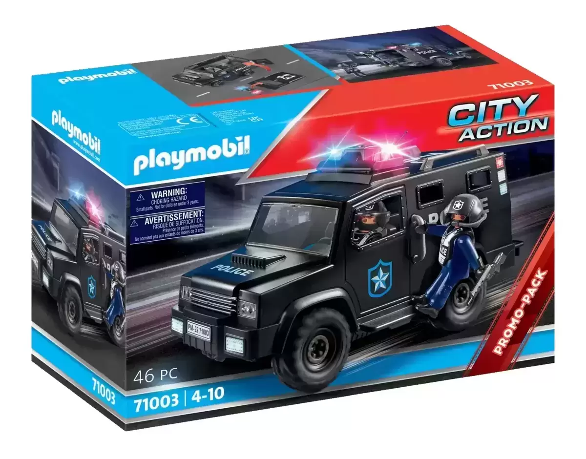  Playmobil Starter Pack Bank Robbery : Toys & Games