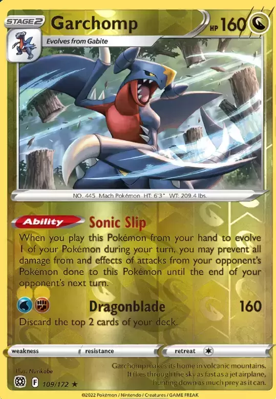 Brilliant Stars - Garchomp Reverse