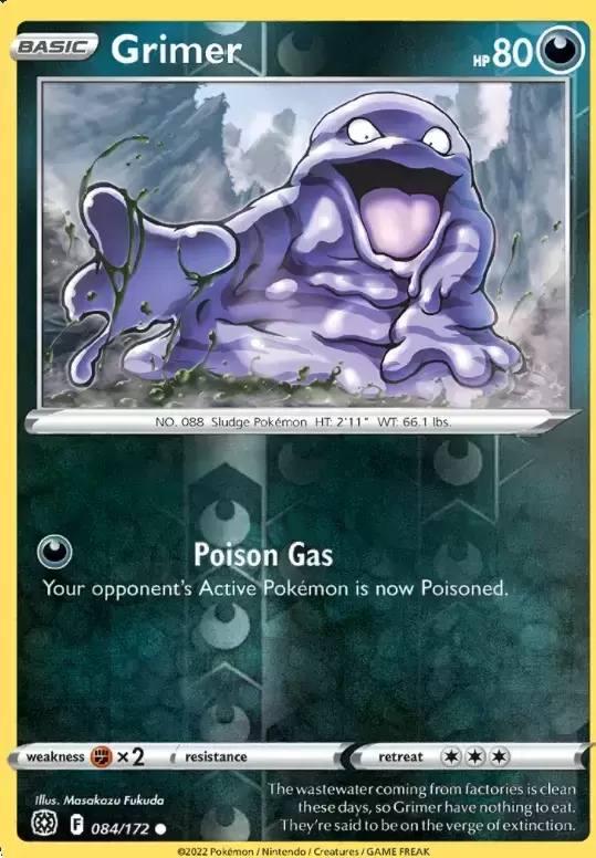 Brilliant Stars - Grimer Reverse