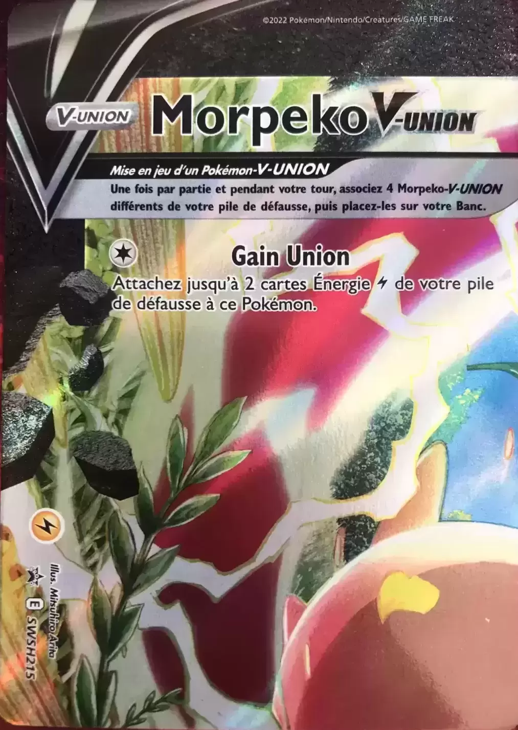 Cartes Promo Black Star Épée et Bouclier - Morpeko V-Union