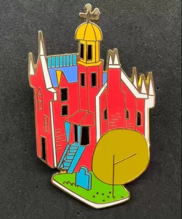 WDW DISNEY PIN with Magic Kingdom MAP Board and 1 Collector PIN