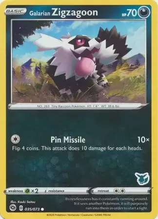 Battle Academy 2022 - Eevee Deck - Galarian Zigzagoon