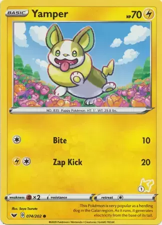 Battle Academy 2022 - Pikachu Deck - Yamper