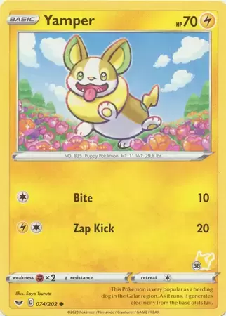 Battle Academy 2022 - Pikachu Deck - Yamper