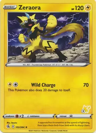 Battle Academy 2022 - Pikachu Deck - Zeraora