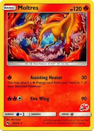  Pokemon TCG: Legendary Battle Decks, Moltres, 60 Card