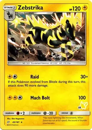 Battle Academy - Pikachu Deck - Zebstrika