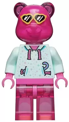 LEGO Vidiyo Minifigures - DJ Rasp-Beary, Vidiyo Bandmates, Series 2 (Minifigure Only without Stand and Accessories)