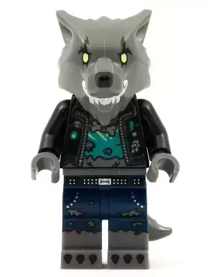 LEGO Vidiyo Minifigures - Werewolf Drummer, Vidiyo Bandmates, Series 1 (Minifigure Only without Stand and Accessories)