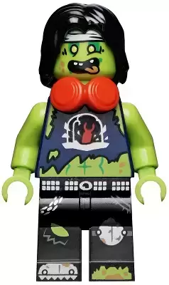LEGO Vidiyo Minifigures - Zombie Dancer, Vidiyo Bandmates, Series 2 (Minifigure Only without Stand and Accessories)