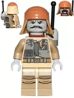 LEGO Star Wars Minifigs - Pao - with Sticker on Backpack