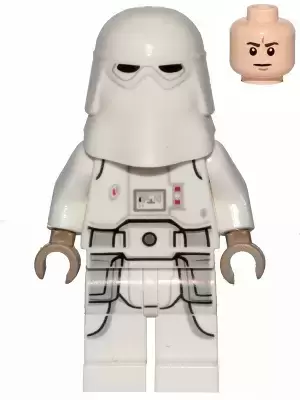 Minifigurines LEGO Star Wars - Snowtrooper, Printed Legs, Dark Tan Hands, Frown