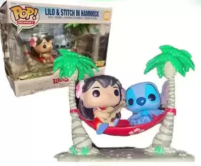 Funko Pop! Disney: Lilo & Stitch In Hammock 1200 Moment - Funko - Magazine  Luiza