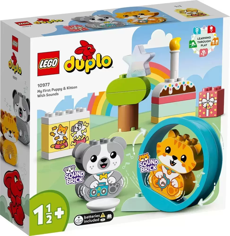 LEGO Duplo - My First Puppy & Kitten with Sounds