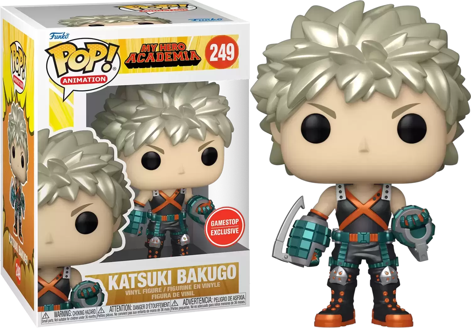 POP! Animation - My Hero Academia - Katsuki Bakugo Metallic