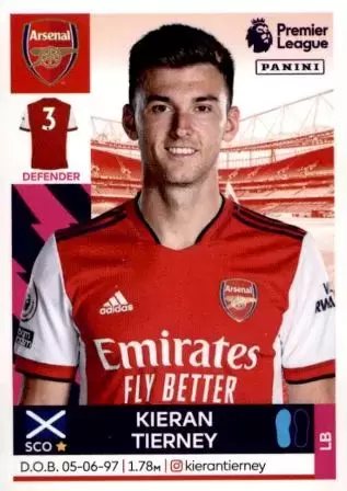 Premier League 2022 - Kieran Tierney - Arsenal