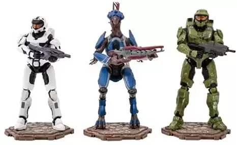 Dark Horse - Halo - Heroes & Villians Spartan Action Figure 3pk