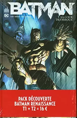 Batman - DC Renaissance - Pack découverte Batman Renaissance T1 + T2 offert