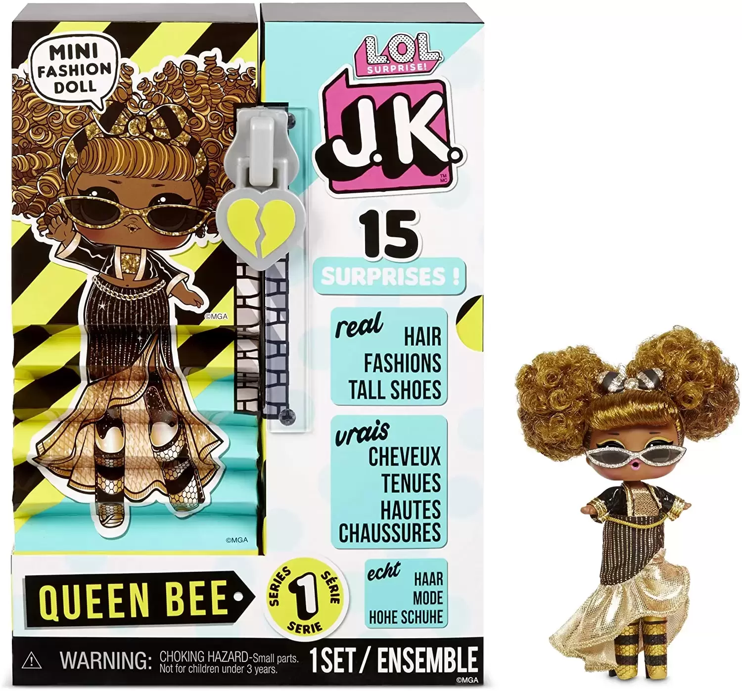 L.O.L Surprise! J.K. Fashion Doll - Queen Bee