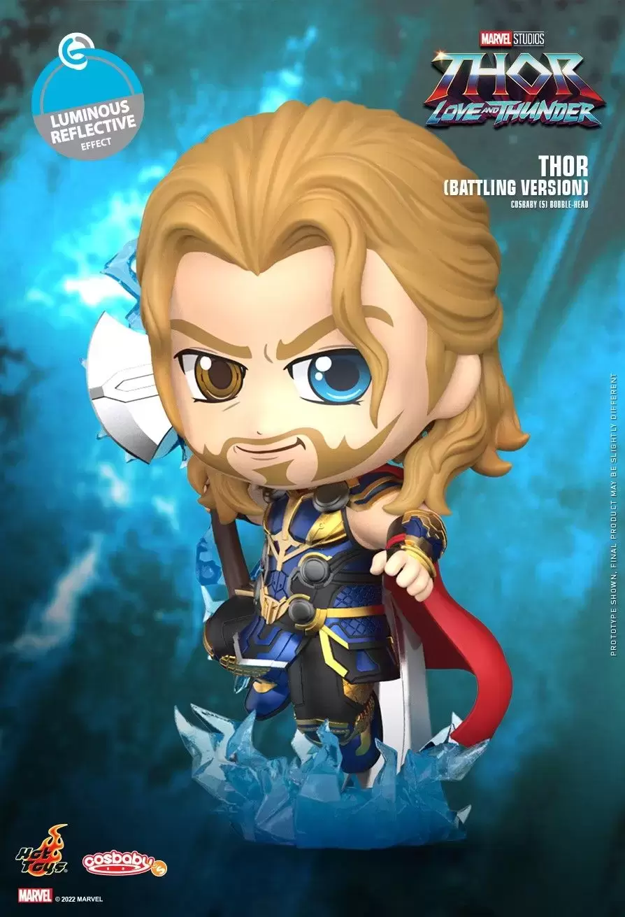 Cosbaby Figures - Thor: Love and Thunder - Thor (Battling Version)