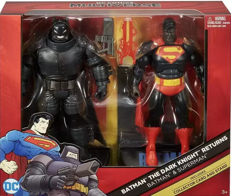 Batman The Dark Knight Returns - Batman & Superman - DC Comics Multiverse  (Mattel) action figure
