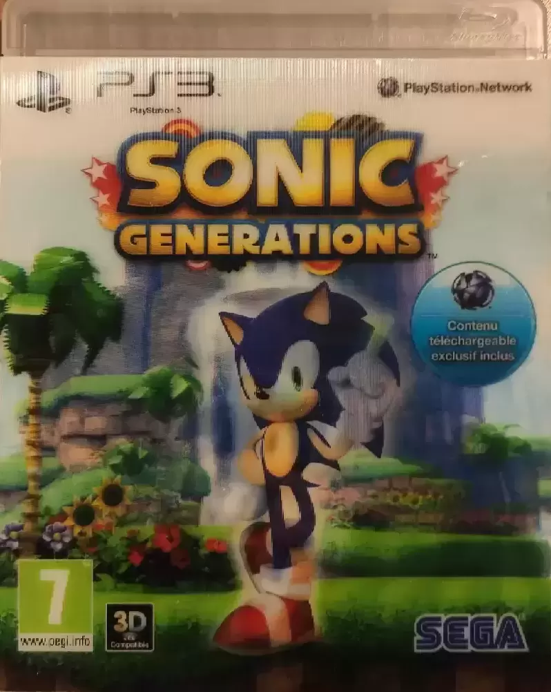 Sonic Générations - PS3 Games