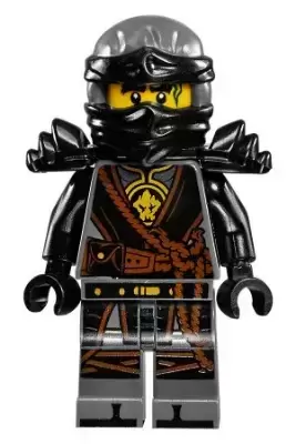 LEGO Ninjago Minifigures - Cole - Hands of Time, Black Armor