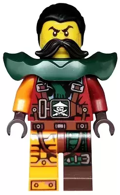 LEGO Ninjago Minifigures - Flintlocke - Shoulder Armor