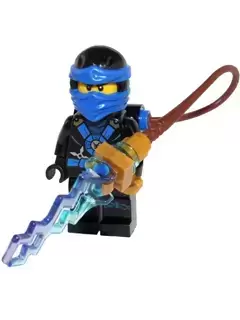 LEGO Ninjago Minifigures - Jay (Deepstone Armor) - Possession, Lightning Pack without Sticker