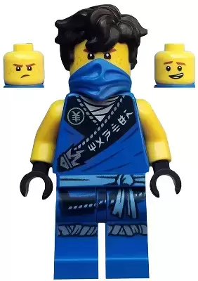 LEGO Ninjago Minifigures - Jay - Legacy, Rebooted, \'MANTER\' Torso