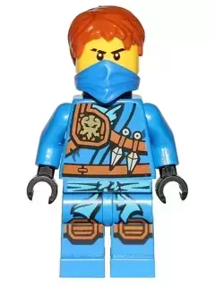 LEGO Ninjago Minifigures - Jay - Tournament of Elements, Bandana and Scabbard