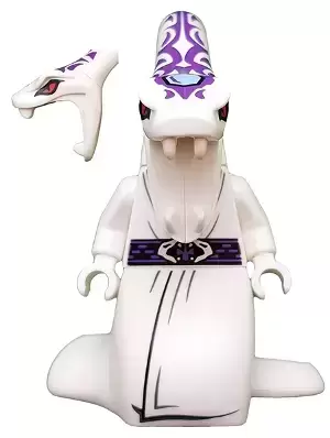 LEGO Ninjago Minifigures - Pythor Chumsworth - White