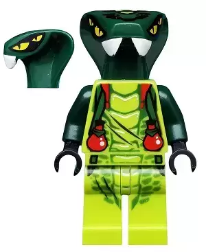 LEGO Ninjago Minifigures - Spitta - Red Vials