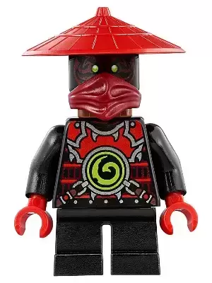 LEGO Ninjago Minifigures - Stone Army Scout, Red Face