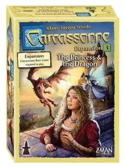 Carcassonne - The Princess and the Dragon