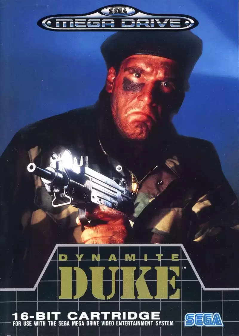 JAP - Japanese Mega Drive Games - Dynamite Duke