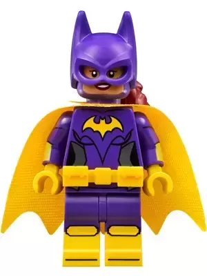 LEGO Super Heroes Minifigures - Batgirl, Yellow Cape, Dual Sided Head with Smile/Annoyed Pattern