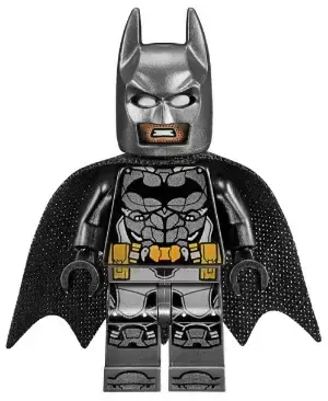 LEGO Super Heroes Minifigures - Batman, Pearl Dark Gray Armor